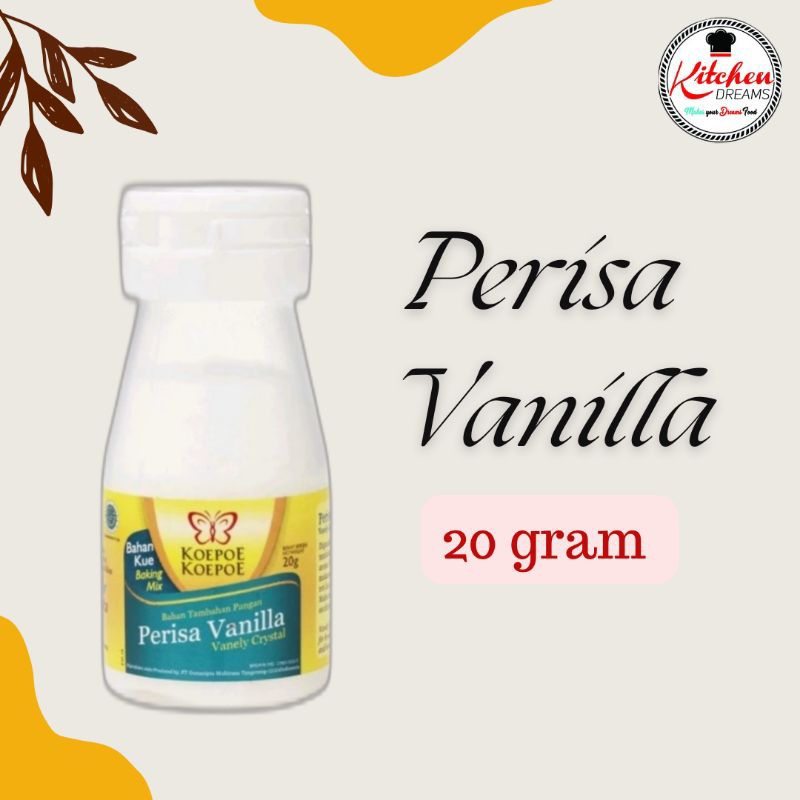 

Koepoe Koepoe Vaneli Cristal/ Perisa Vanilla/ Vanili Bubuk-20 Gr