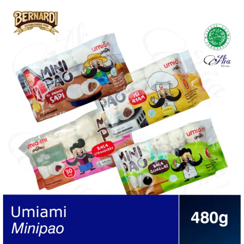 

Umiami Mini Pao isi 30 | Coklat | Ayam | Sapi | Strawberry