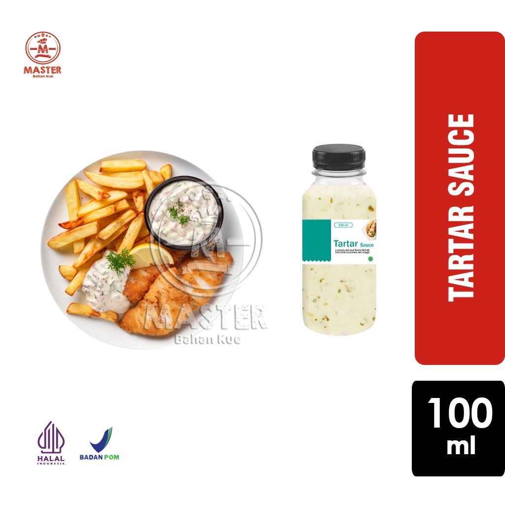 

Saus Tartar Sauce untuk Fish & Chip [Botol 100ml]