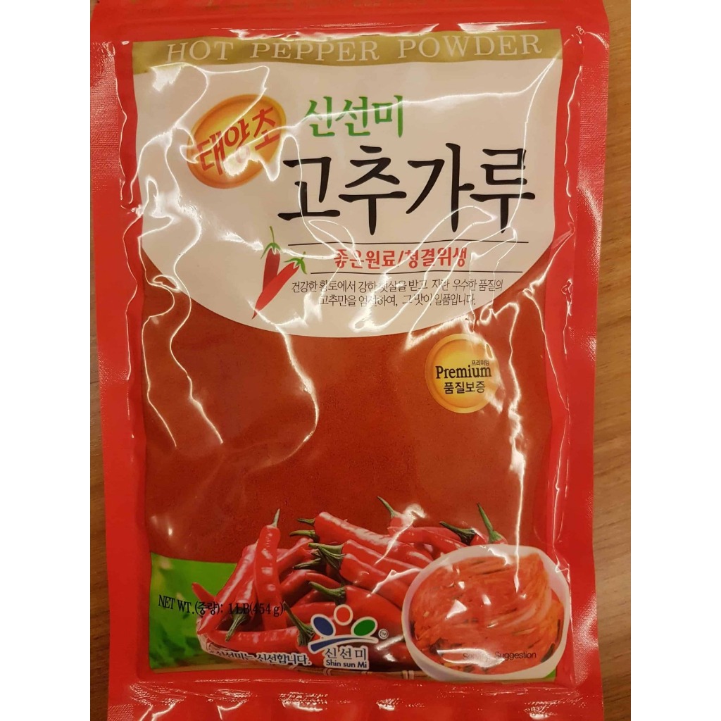 

GO CHU GARU 1.36 KG - BUBUK CABAI KOREA - MERK SHIN SHUN MI / CHILI POWDER KHAS KOREA SEBAGAI BAHAN DASAR PEMBUATAN SAUS GO CHU JANG /KUAH TTEOBBOKI