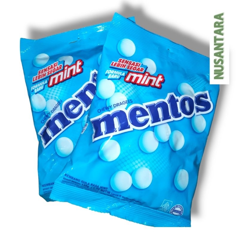 

Mentos Perment Mint * Menyegarkan aroma napas*