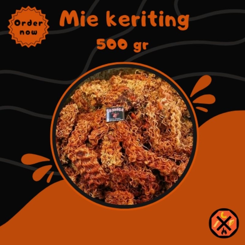 

MIE KRITING PEDAS BUMBU BASAH 500 gr / NO 1 DI MALANG / MIE PEDAS / MIE KERITING PEDAS 500GR PROMO MURAH