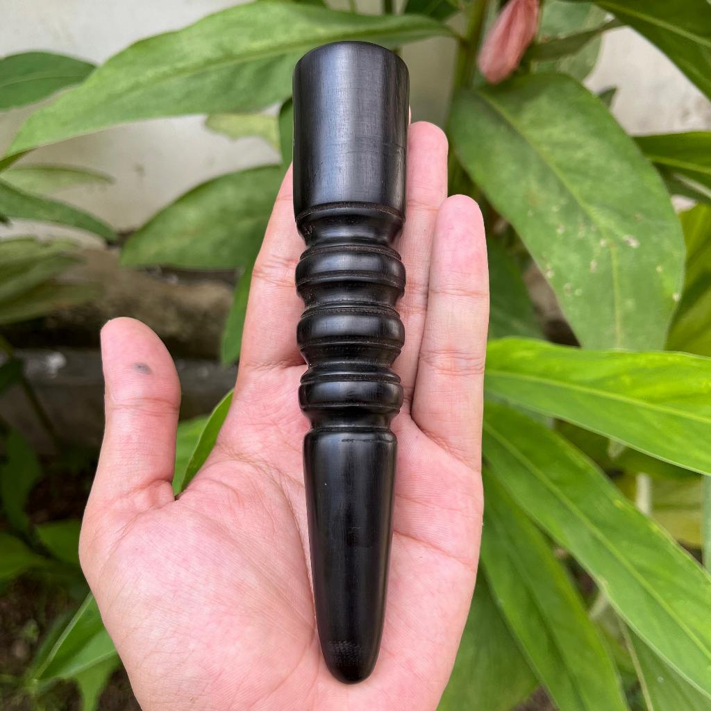 Alat Pijat Alat Kesehatan Kayu Galih Kelor Hitam Model Profil Premium
