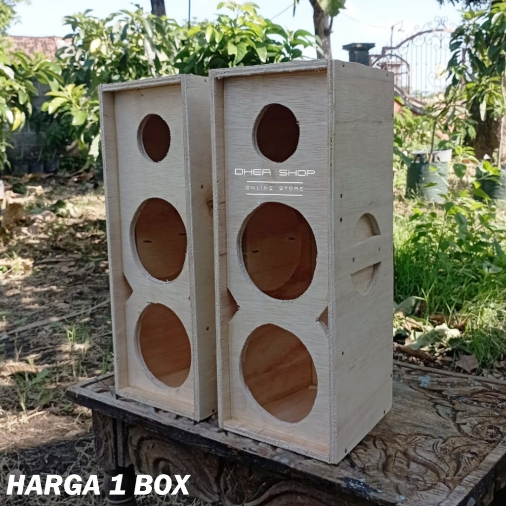 Box Speaker 4 inch Double plus Tweeter