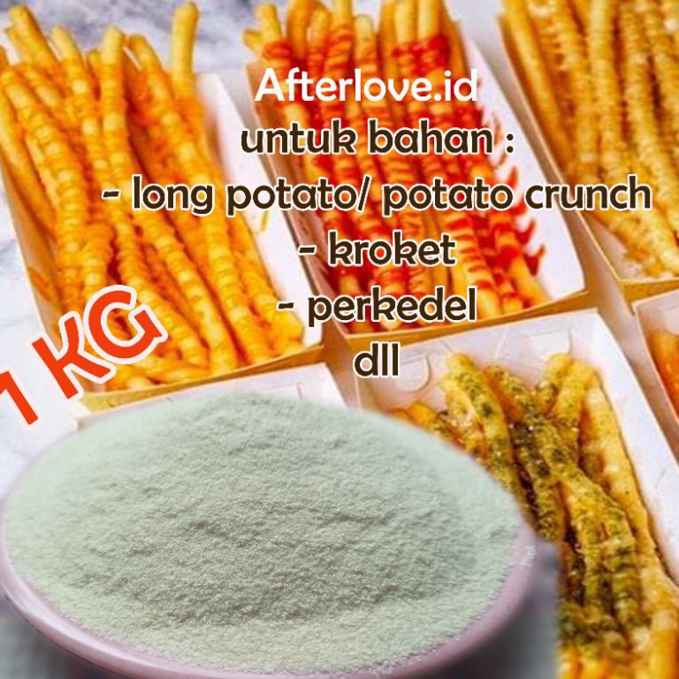 

Terlaris Tepung Kentang Potato Flakes HALUS Merek Iscon Balaji HALAL dari India Untuk Long Potato Mashed Potato 1 gram 1 KG