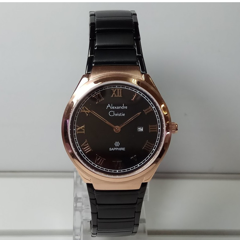 Jam Tangan Wanita Alexandre Christie AC8538 Sapphire Stainless Steel