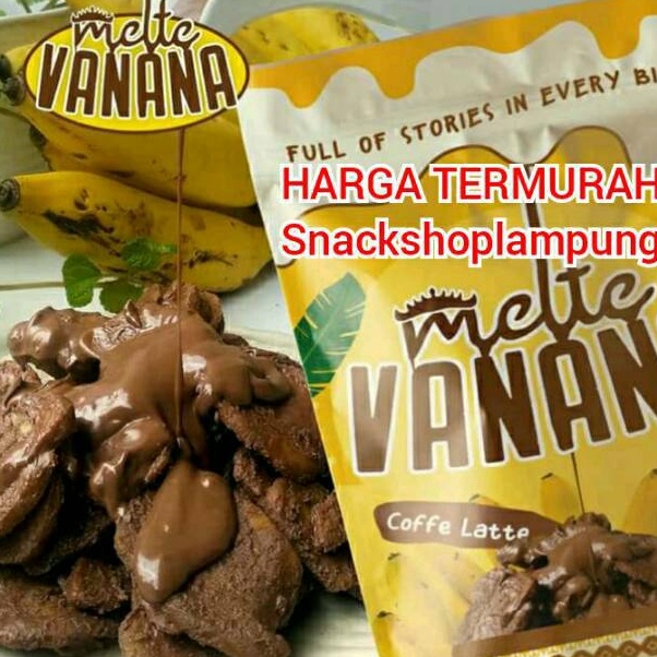 

TERMURAH Keripik Pisang Melte Vanana best seller lampung 12gr