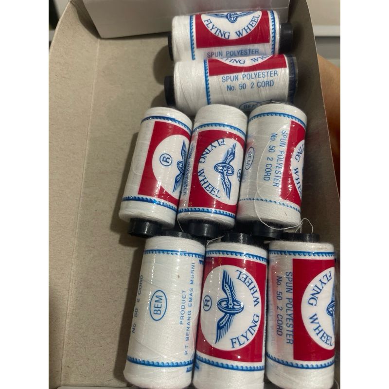 Benang Jahit brand Flying Wheel BEM
