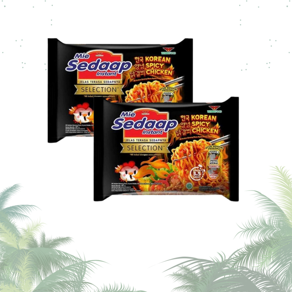 

MIE INSTAN GORENG/ SEDAAP MIE KOREAN SPICY CHICKEN 87 GR