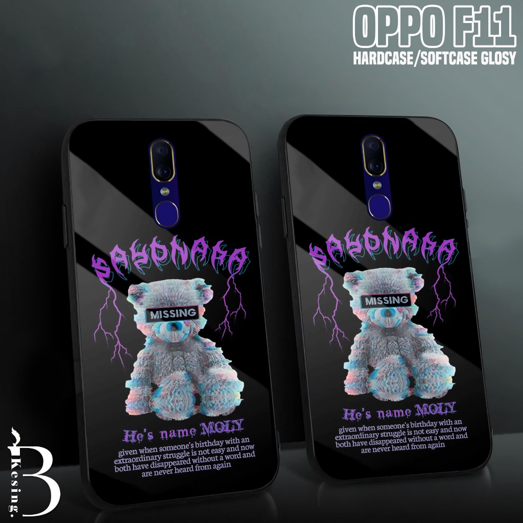 Case OPPO F11 - Casing Hp OPPO F11 Motif BNKA - Silikon Hp OPPO F11 - Kesing Hp - Softcase Kaca - Pe