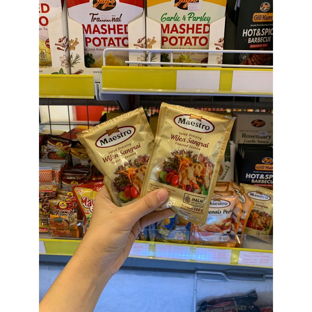 

MAESTRO Wijen Sangrai 100gr