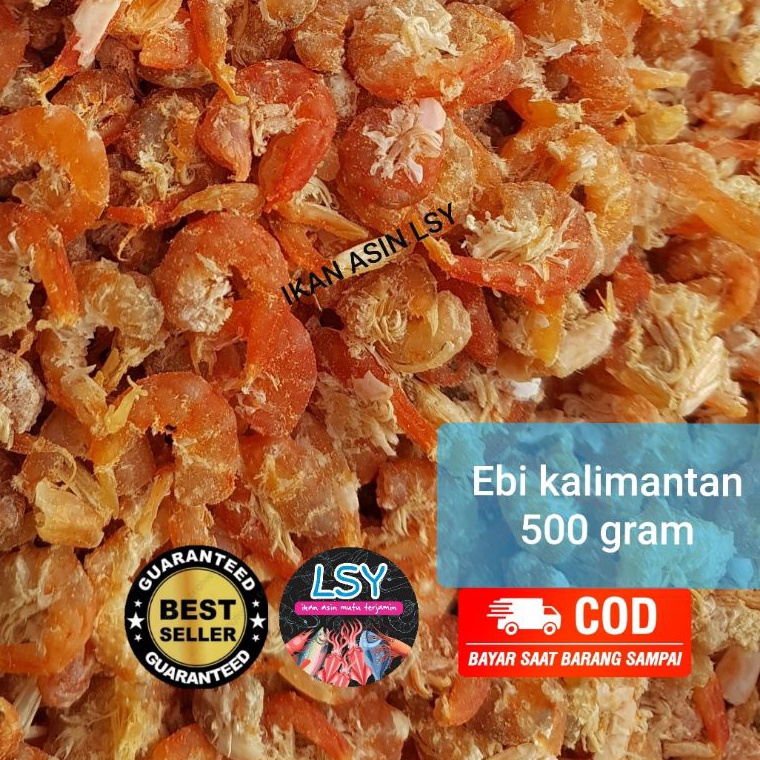 

EBI KERING SUPER UDANG EBI DAGING 5 GRAM ASLI KALIMANTAN