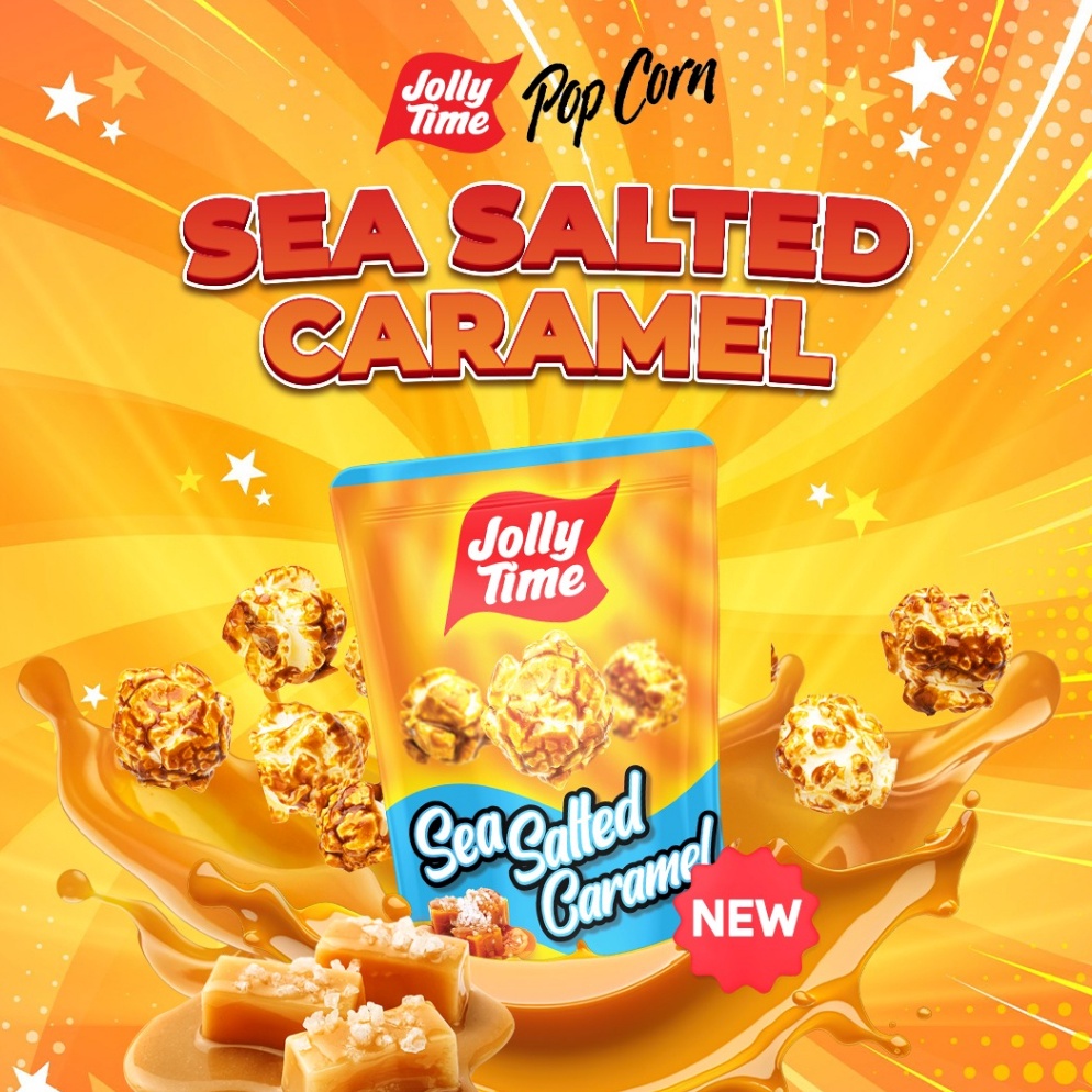 

Jolly Time Popcorn Sea Salted Caramel Live