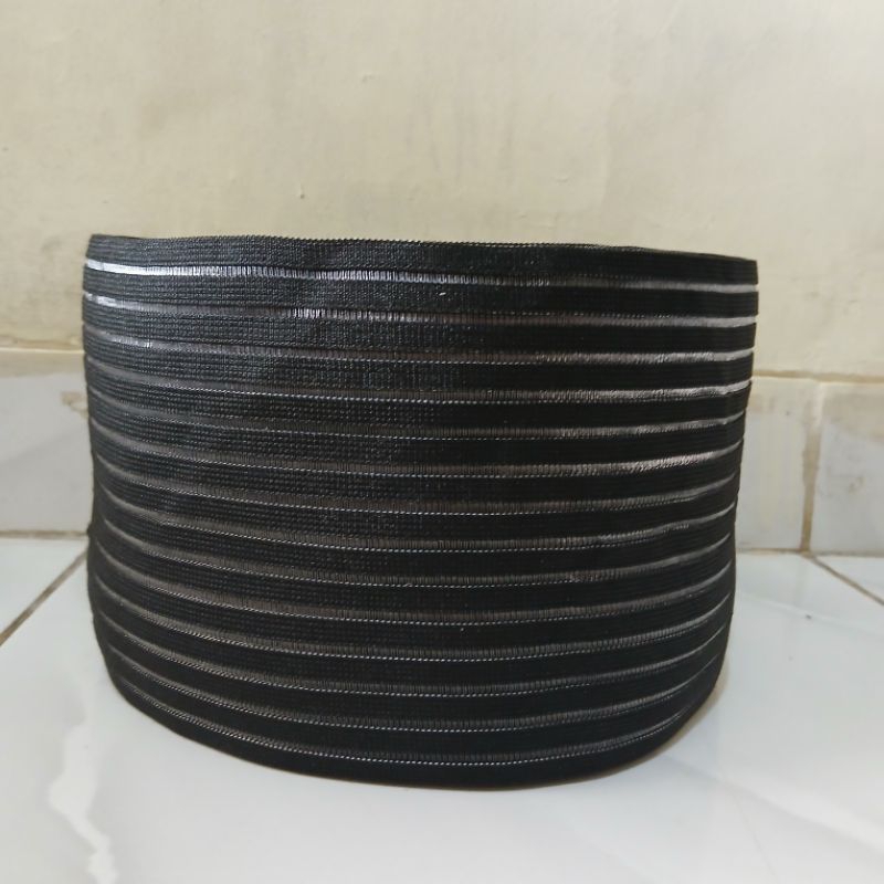 harga permeter karet elastis salur 15,5 cm