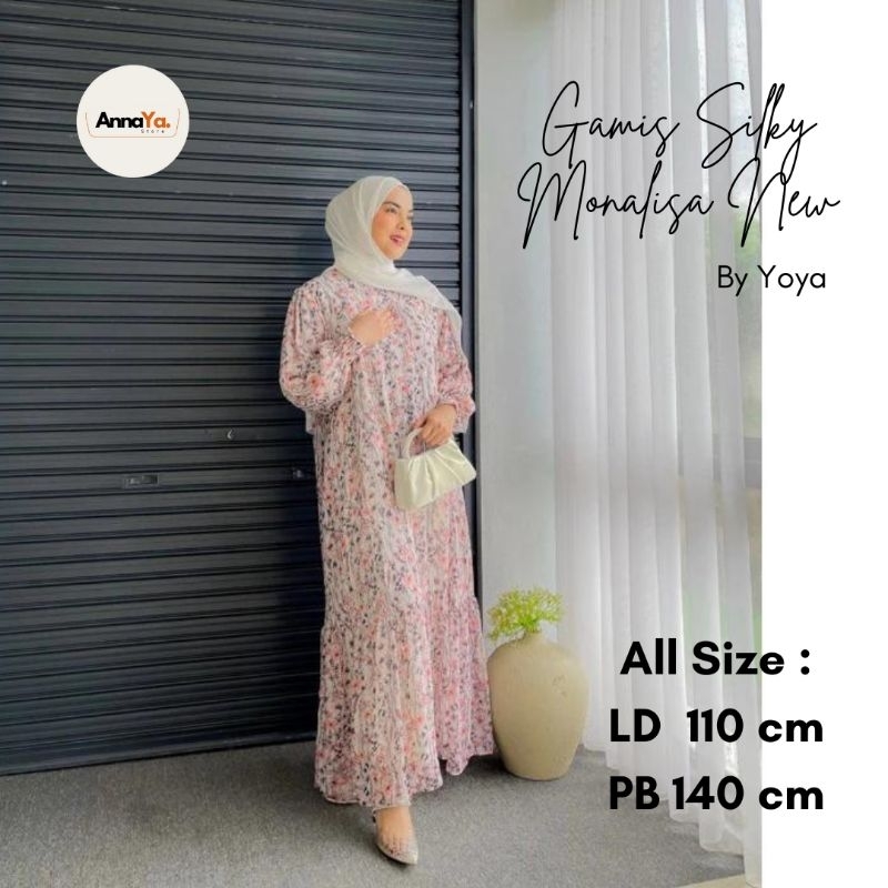 Gamis Wanita Muslim Monalisa New by Yoya