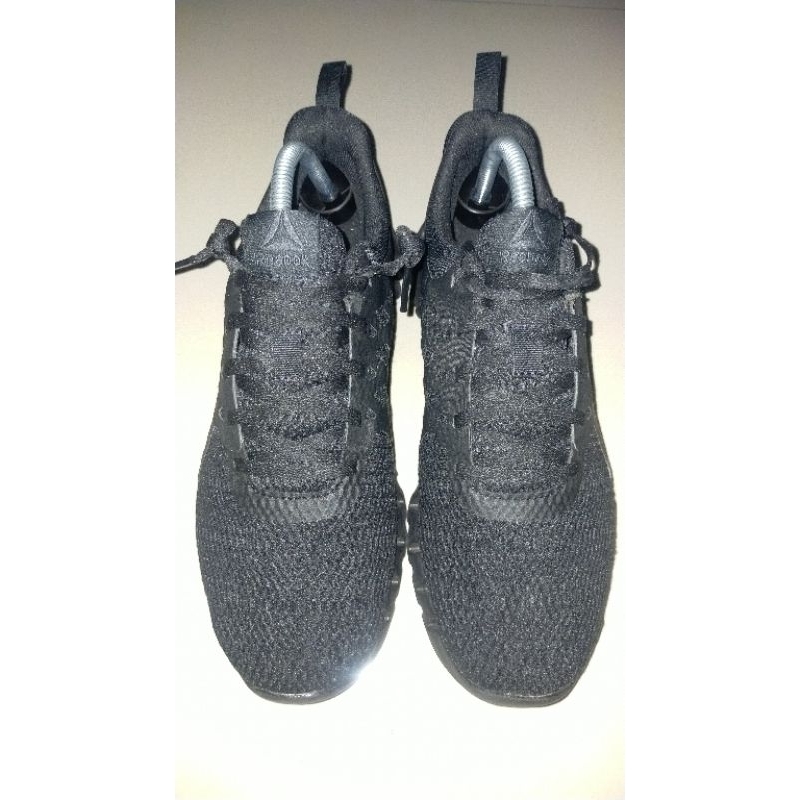 Sepatu Reebok Zig Pulse 3.0 DV5131 Mens Black Mesh Lace Up Athletic Running Shoes (Size : 40)