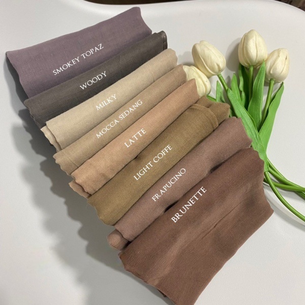 PARIS VOAL PREMIUM/ HIJAB PARIS PREMIUM / SEGIEMPAT PARIS PREMIUM