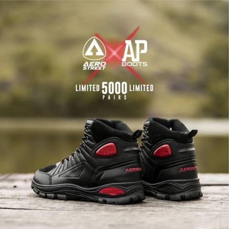 LIKE NEW Sepatu Aerostreet X AP BOOTS Original Limited