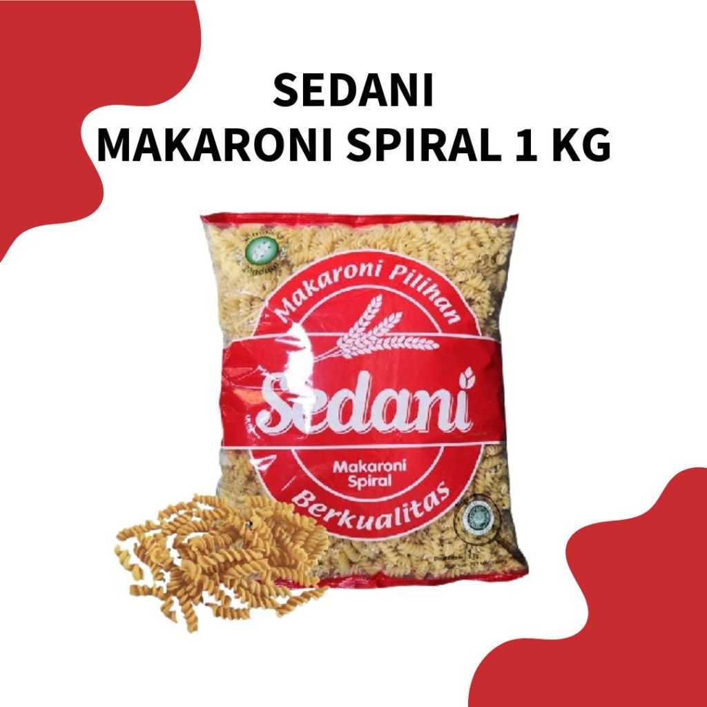 

Sedani Makaroni Spiral 1kg