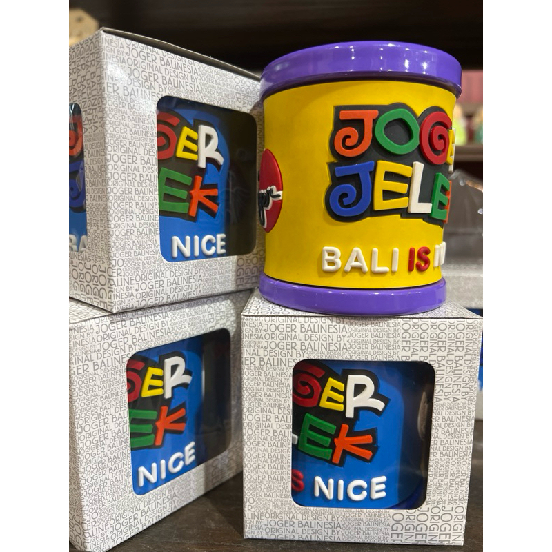 MUG GELAS PVC JOGER JELEK