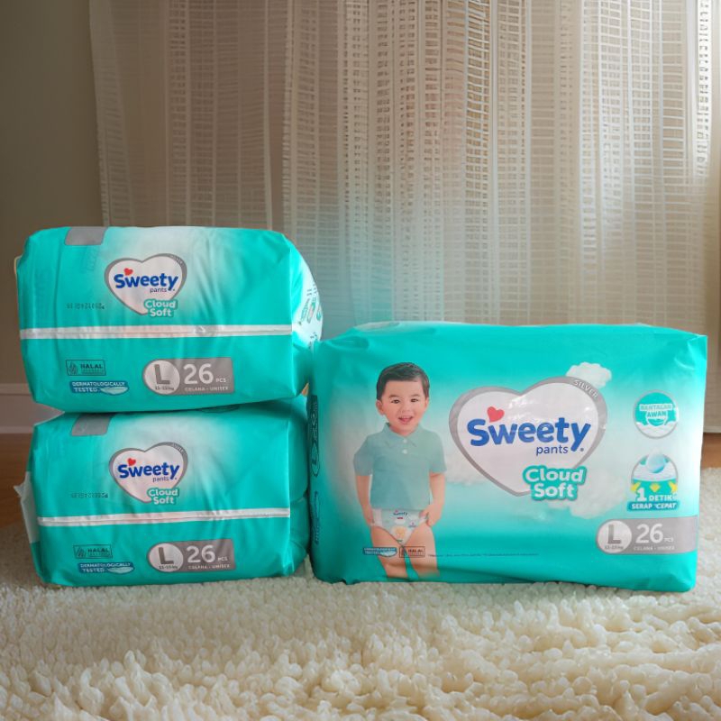 Sweety Cloud Pants L 26 sweety silver pants