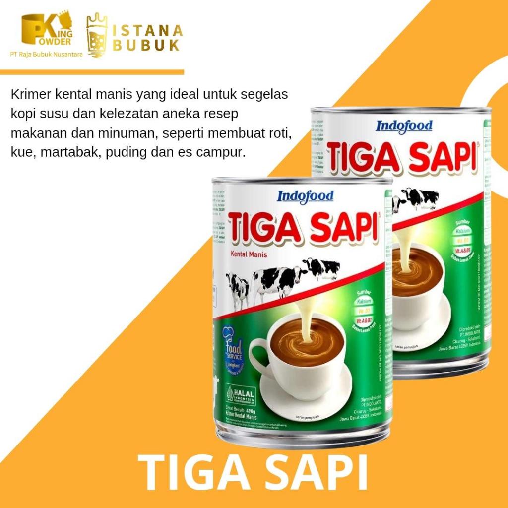 

Susu Kental Manis Tiga Sapi 490gr