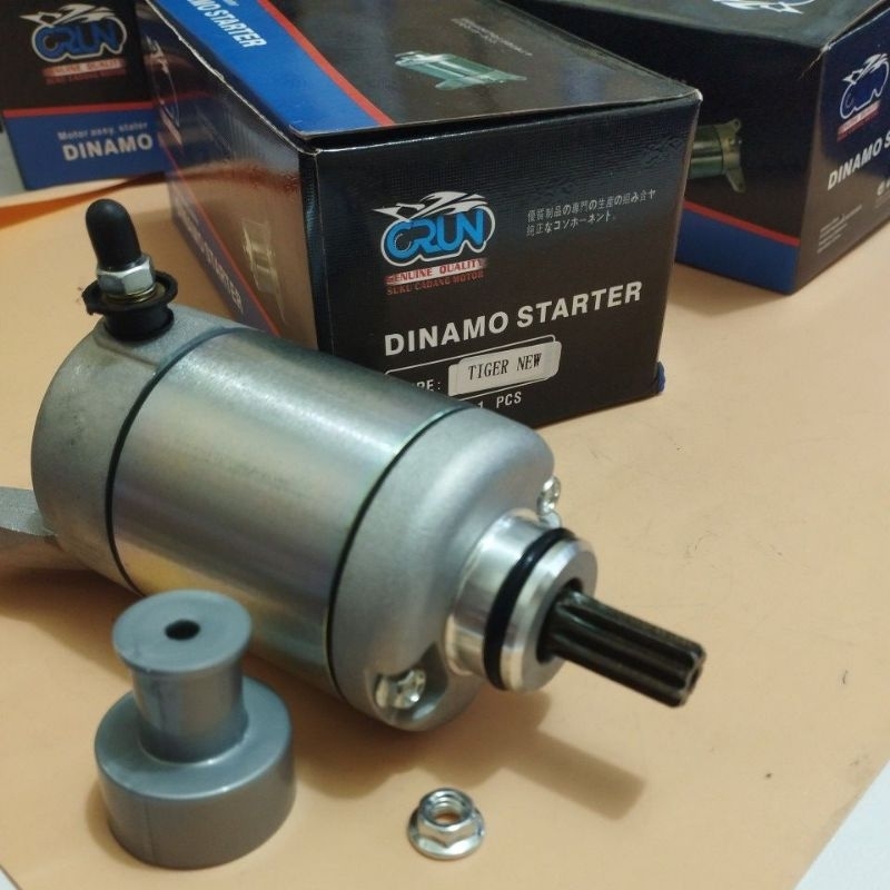 Crun DINAMO STARTER ASSY TIGER NEW KCN) /TIGER REVO /MEGAPRO LAMA PRIMUS /GL PRO /GL 100 /GL MAX /DY