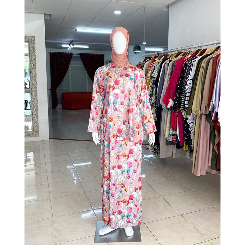 Rania set- set rok bunga2- set kebaya bunga- kebaya wanita
