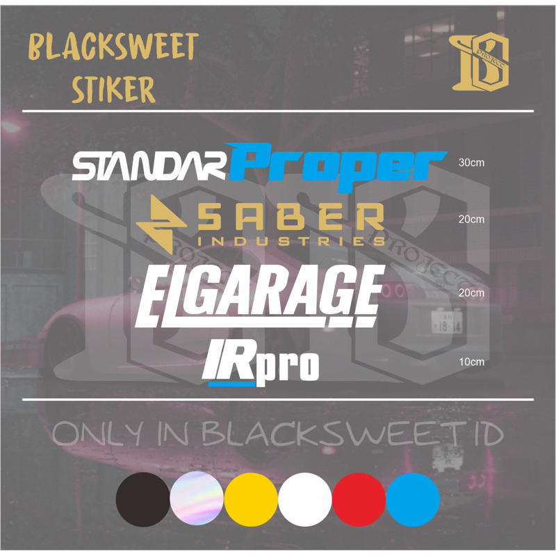 

Stiker mobil 1 set jdm racing | Stiker cutting | jdm power