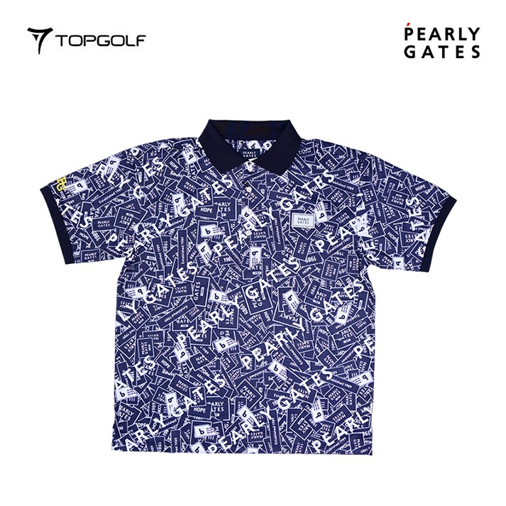 PEARLY GATES POLO SHIRT M KNT 53-4199325 NV