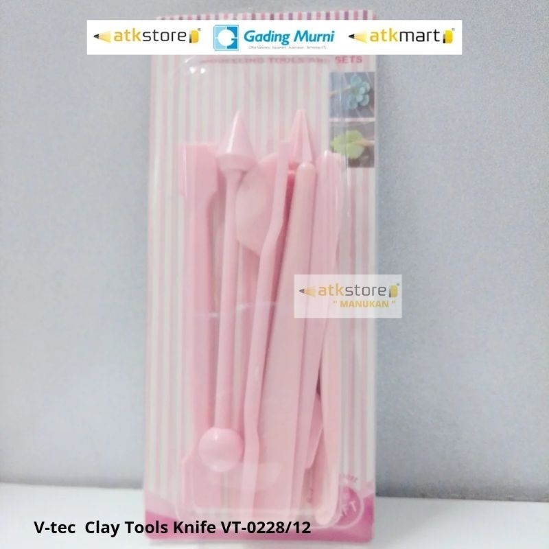 

V-tec Clay Tools Knife VT-0228/12 II Modelling Tools and set