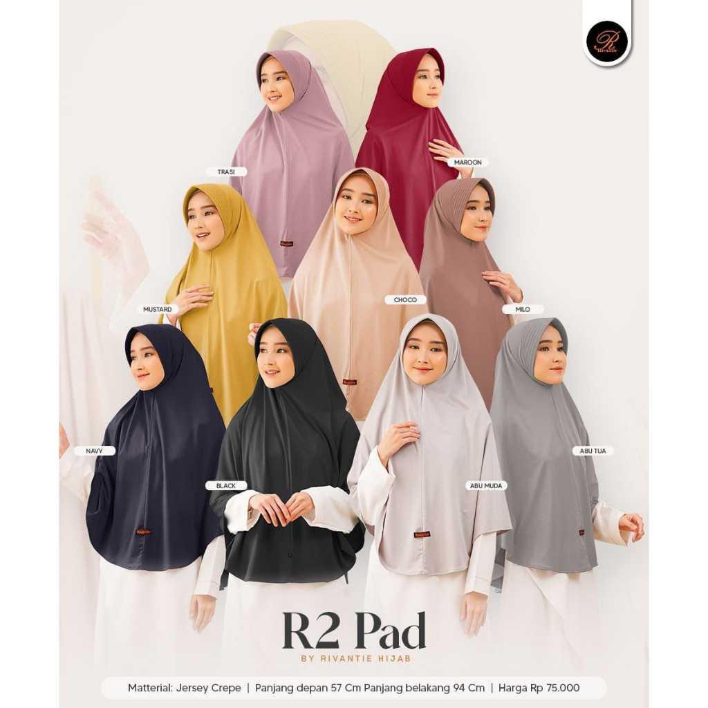 HIJAB SYAR'I RIVANTIE R2 PAD