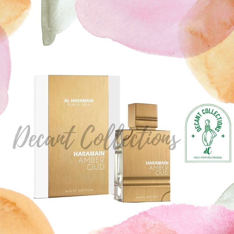 Parfum Unisex Original Al Haramain Amber Oud White EDP