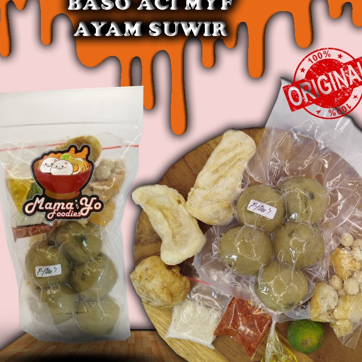 

Belanja Nyaman Baso Aci Ayam Suwir real aci besar