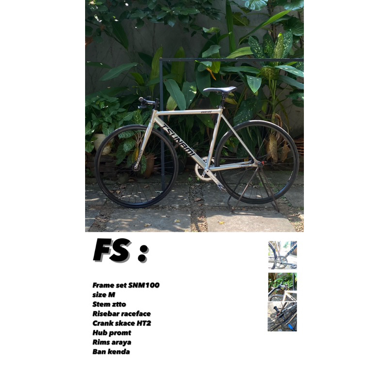 frame tsunami snm100 ( frame only)