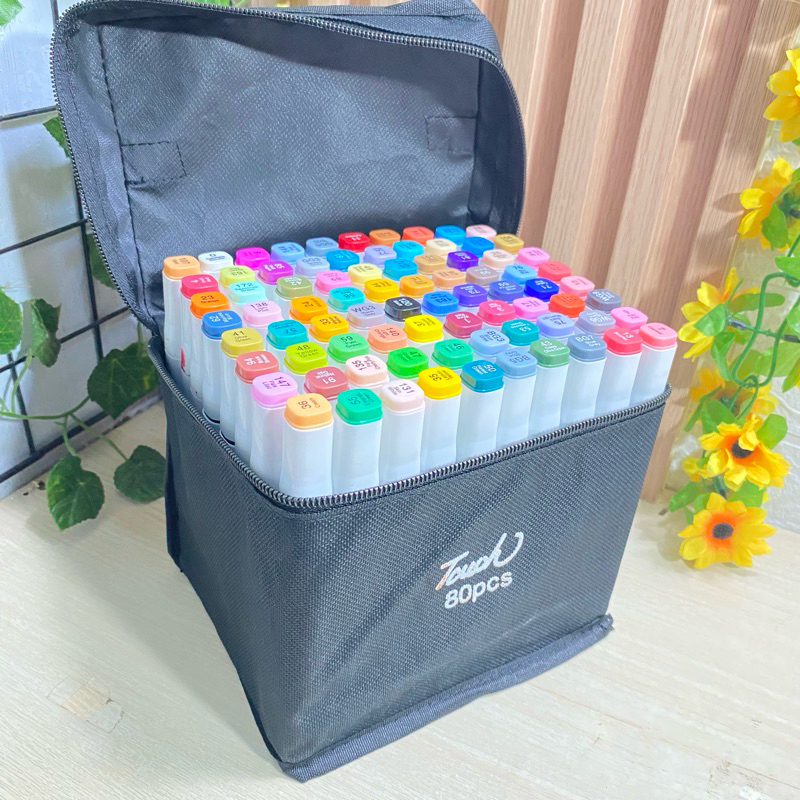 

Spidol Sketsa Spidol Umum 80 Warna Spidol Brush Pen Animation Markers