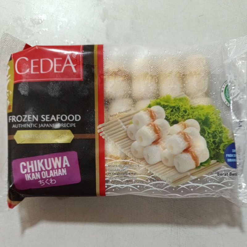 

Cedea chikuwa tray 500 gr