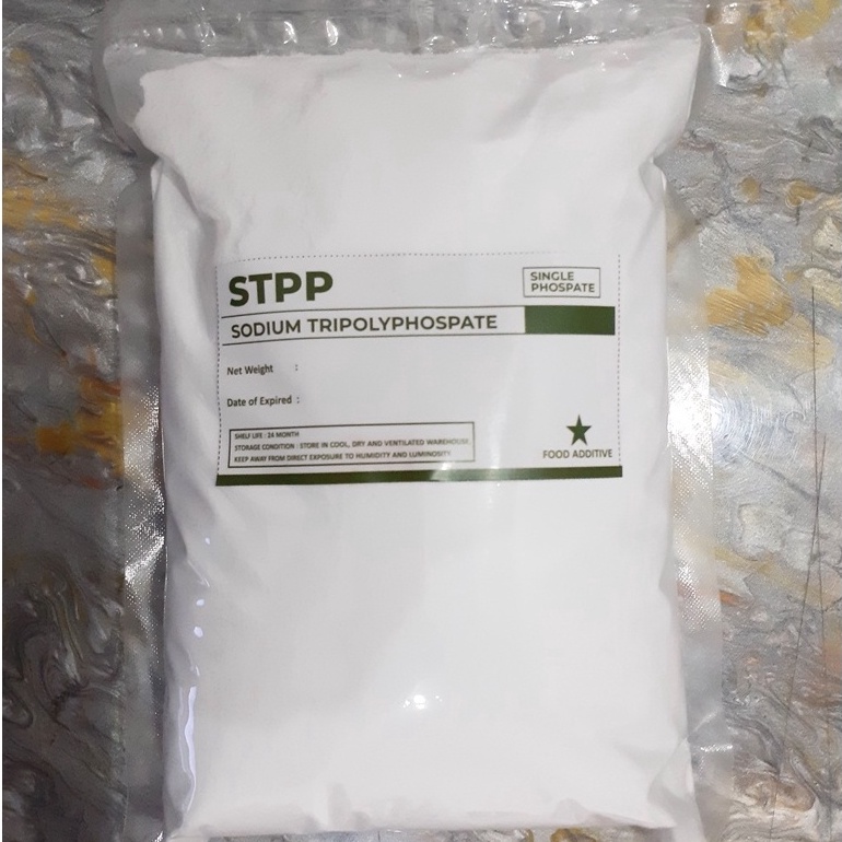 

Hot Item STPP Pengenyal Bakso Sosis Nugget Pengenyal Mie Fosfat Phosphate STTP Food Grade Tepung Pengenyal 45g 8g 1kg