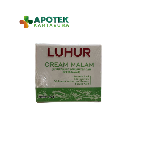 Luhur cream malam berjerawat