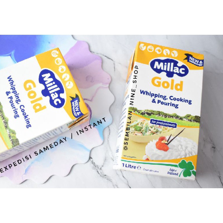 

Dijamin puas Millac Gold Whipping Cooking Pouring Cream 1 Liter