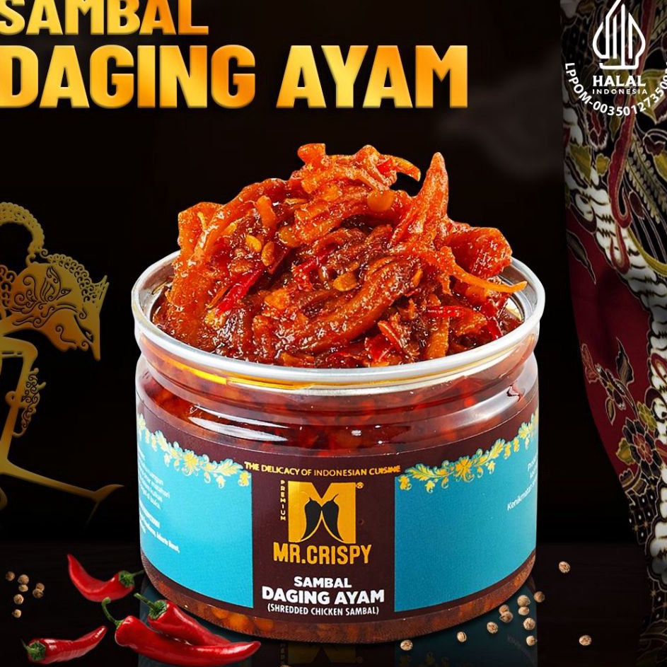 

Stok baru Sambal Daging BebekAyamSapiSambel MrCrispy