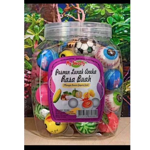 

permen lunak rasa buah
