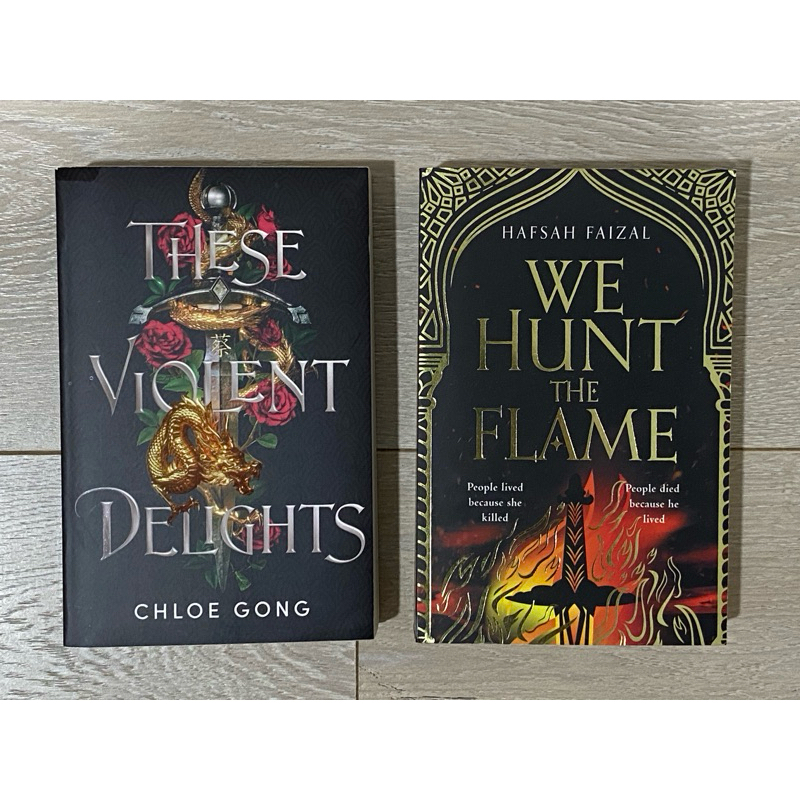 These Violent Delights Chloe Gong - We hunt The Flame Hafsah Faizal original english - Book Lovers E