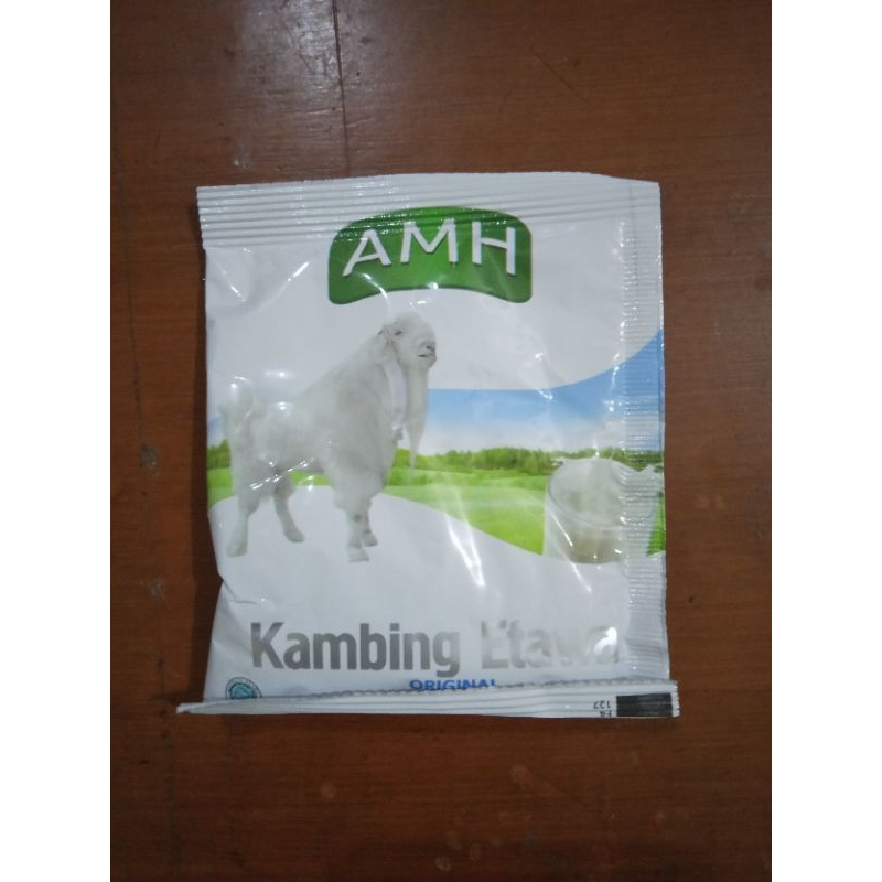 

susu kambing etawa bubuk amh rasa vanilla per sachet