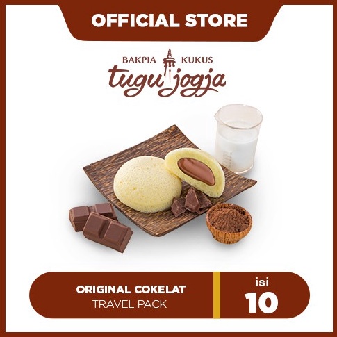 

Kilat Hemat Bakpia Kukus Tugu Jogja Original Cokelat Travel Pack