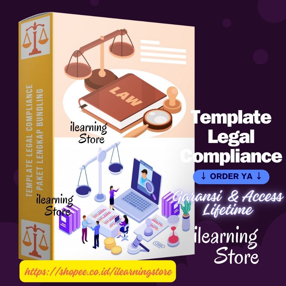 

[SOP 36] PAKET BUNDLING DOKUMEN TEMPLATE LEGAL COMPLIANCE + BONUS Template Excel Bisnis & Supporting Laporan Keuangan General