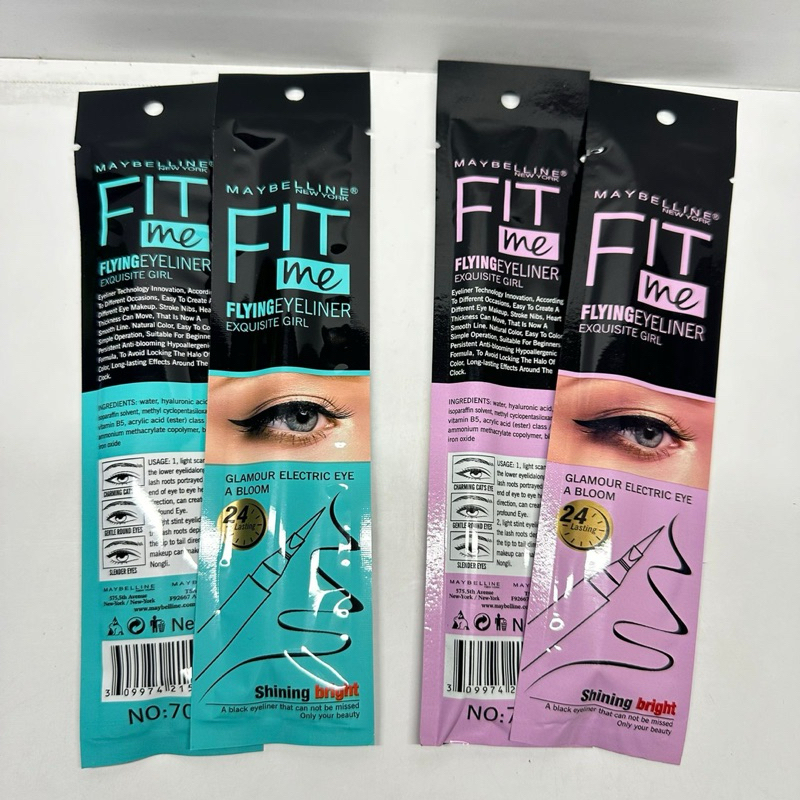 EYELINER MAYBELLINE FIT ME// EYELINER SPIDOL FITME