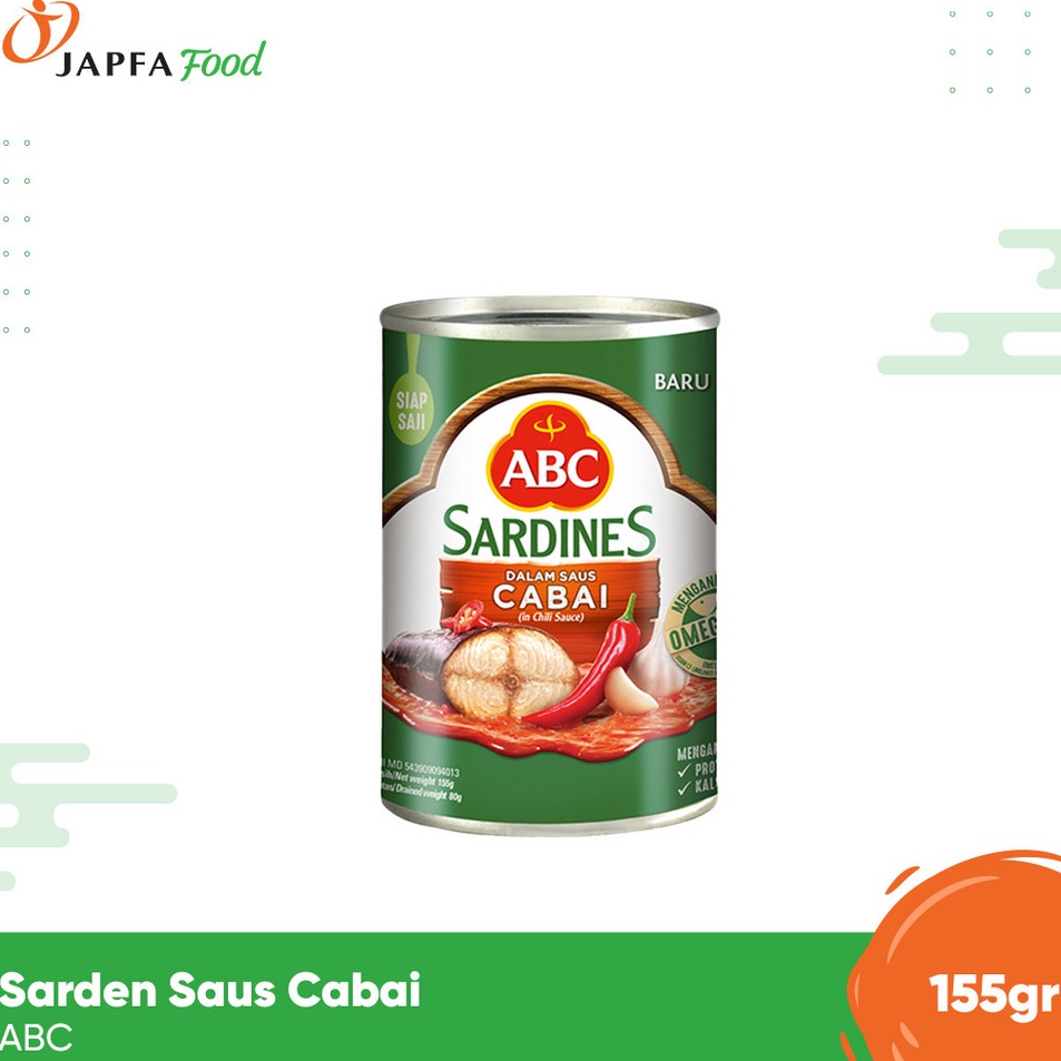 

Gebyar promo ABC Sarden Saus Cabai 155gr