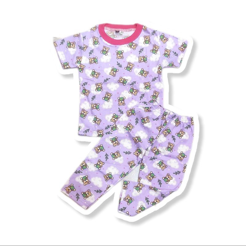 SETELAN  PIYAMA ANAK PEREMPUAN BAJU TIDUR  ANAK PEREMPUAN SETELAN LIBBY VELVET