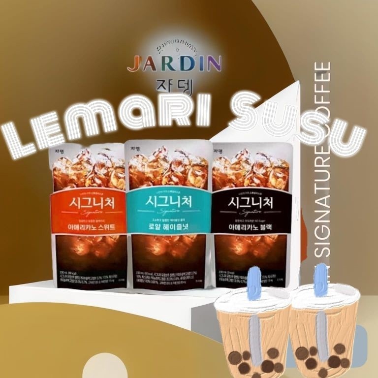 

Top Product JARDIN signature korean americano coffee pouchJardin signature coffee 23ml